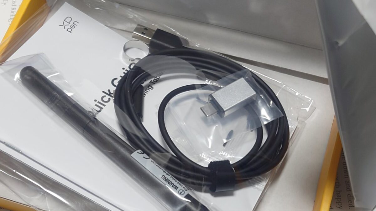 XP pen 同封物