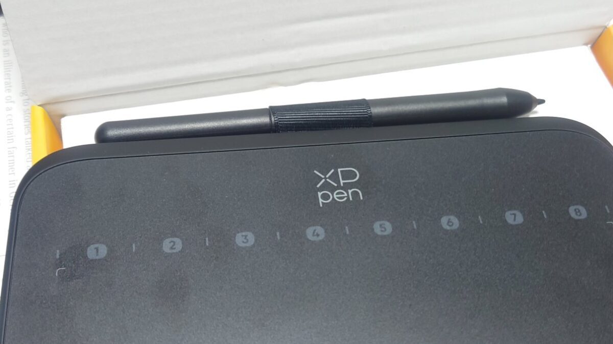 XP pen 本体ペン収納